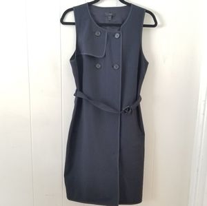 J Crew Dress - navy four-season wool